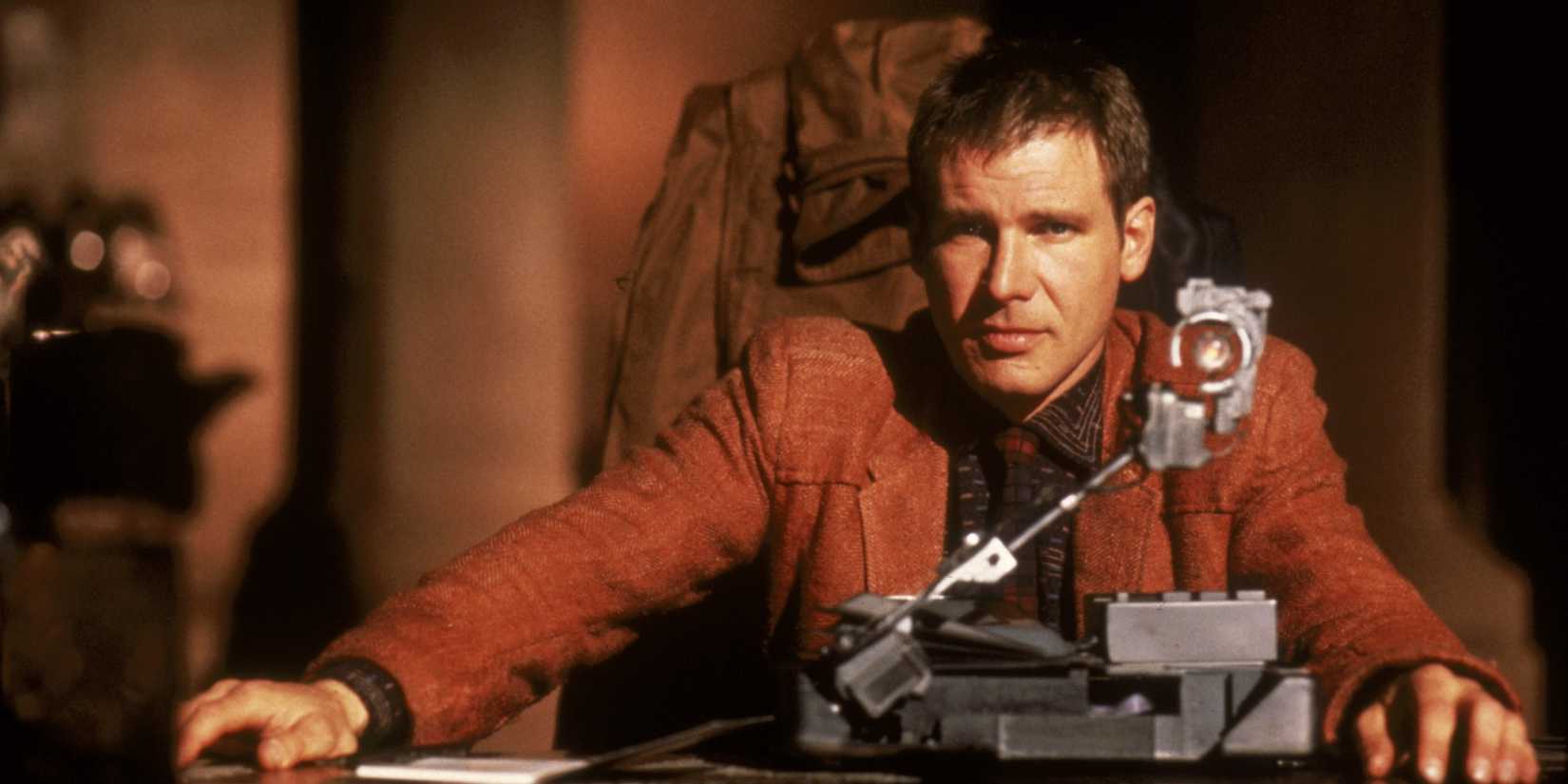 Harrison Ford in Blade Runner