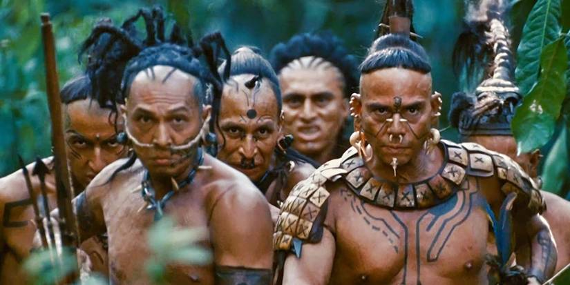 A tribe of men in Apocalypto