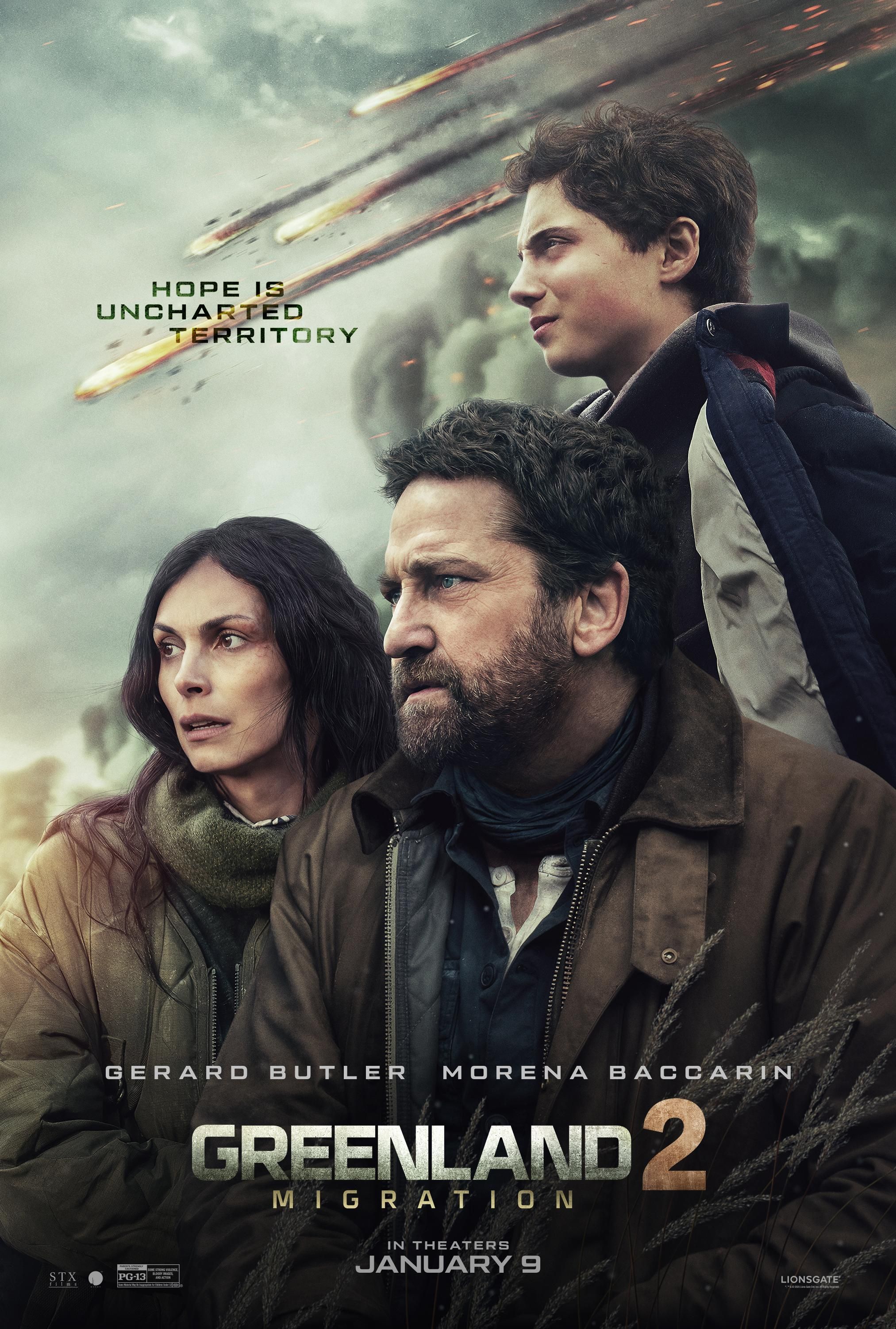 Gerard Butler S 90 Million Action Sequel Gets Overwhelmed By Avatar 3 Greenland 2 Migration Updated 2026 Film Poster 