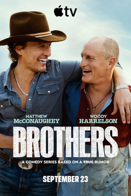 First Trailer for Apple TV+ Comedy 'Brothers' Starring Matthew McConaughey and Woody Harrelson