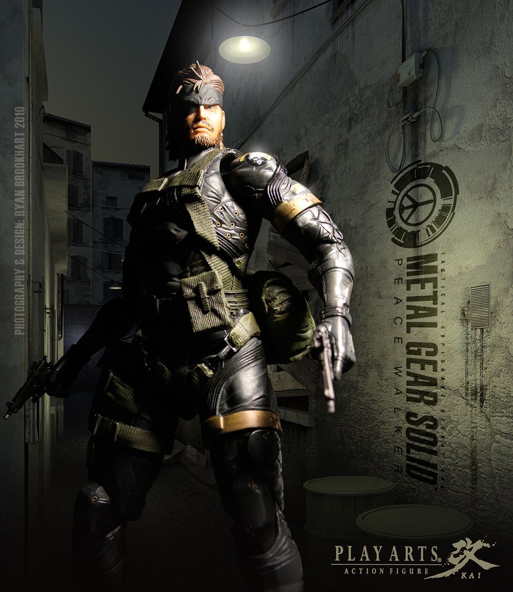 Metal Gear Solid Peace Walker Square Enix Play Arts Kai Action