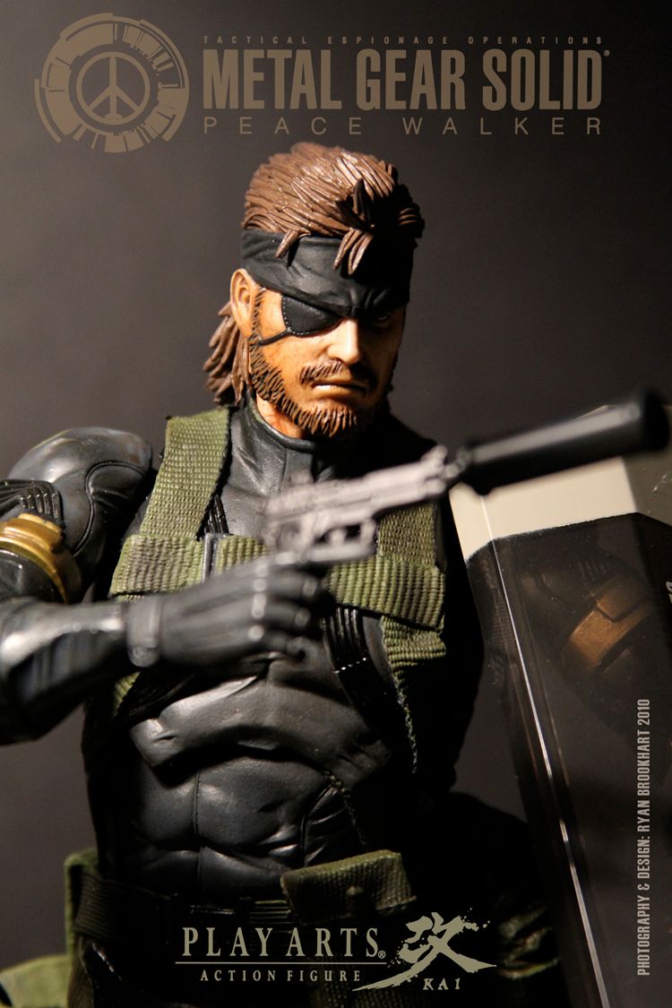 Metal Gear Solid Peace Walker Square Enix Play Arts Kai Action