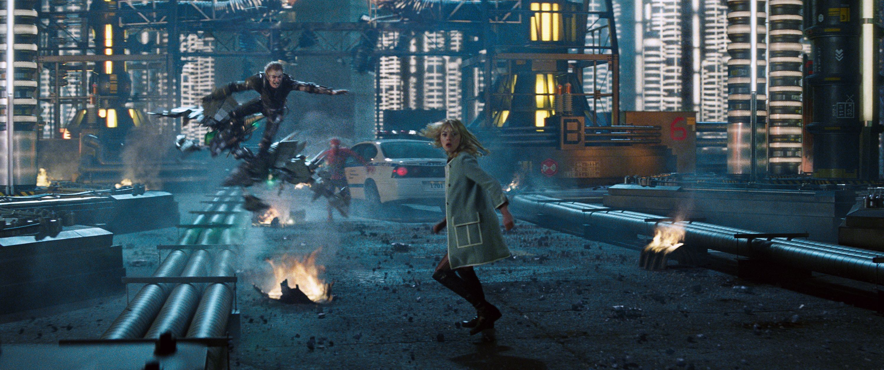 THE AMAZING SPIDER-MAN 2 Images. THE AMAZING SPIDER-MAN 2 Stars Dane DeHaan, image size:3000x1257