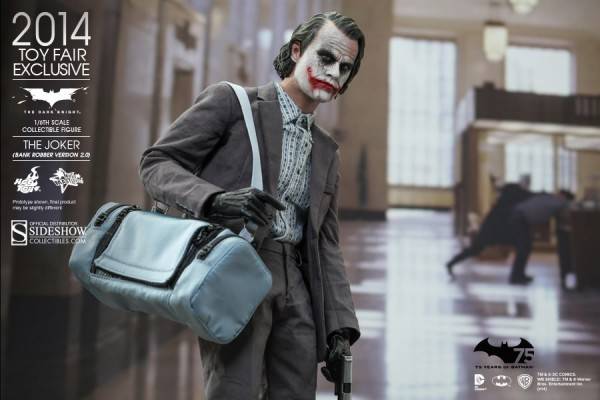 The Joker Bank Robber Version The Dark Knight Trilogy Hot Toys