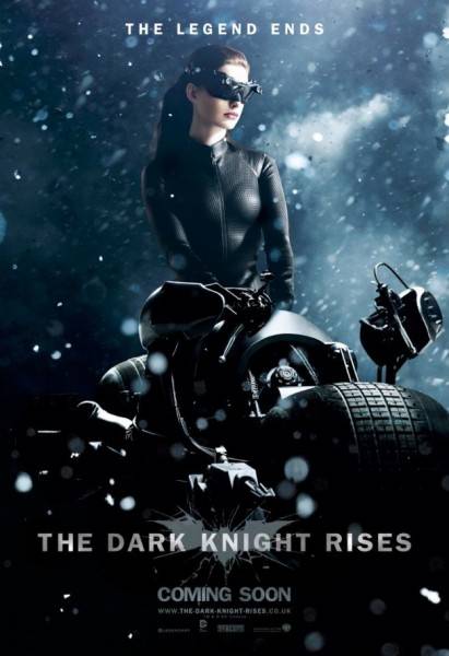 THE DARK KNIGHT RISES Images Featuring Christian Bale and Anne Hathaway