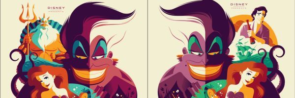 THE LITTLE MERMAID Mondo Poster and Variant from Tom Whalen