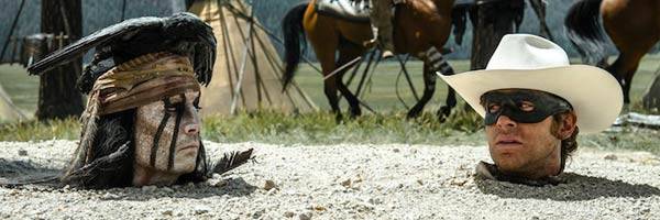 THE LONE RANGER Blu-ray Review; THE LONE RANGER Stars Johnny Depp and ...
