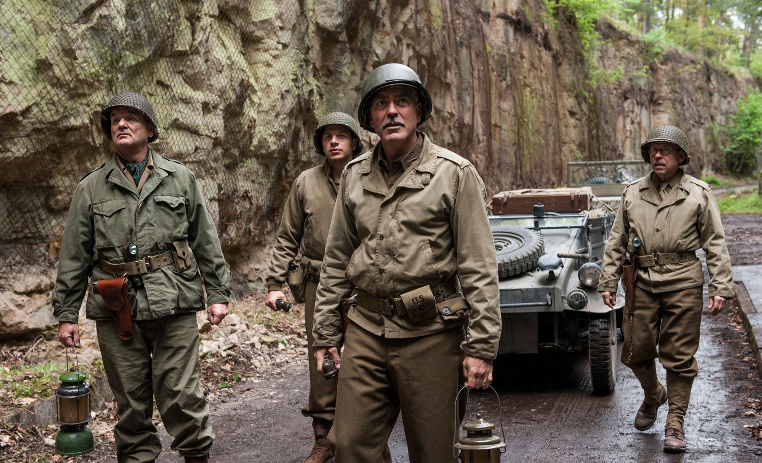 THE MONUMENTS MEN Images. THE MONUMENTS MEN Stars George Clooney, Matt ...
