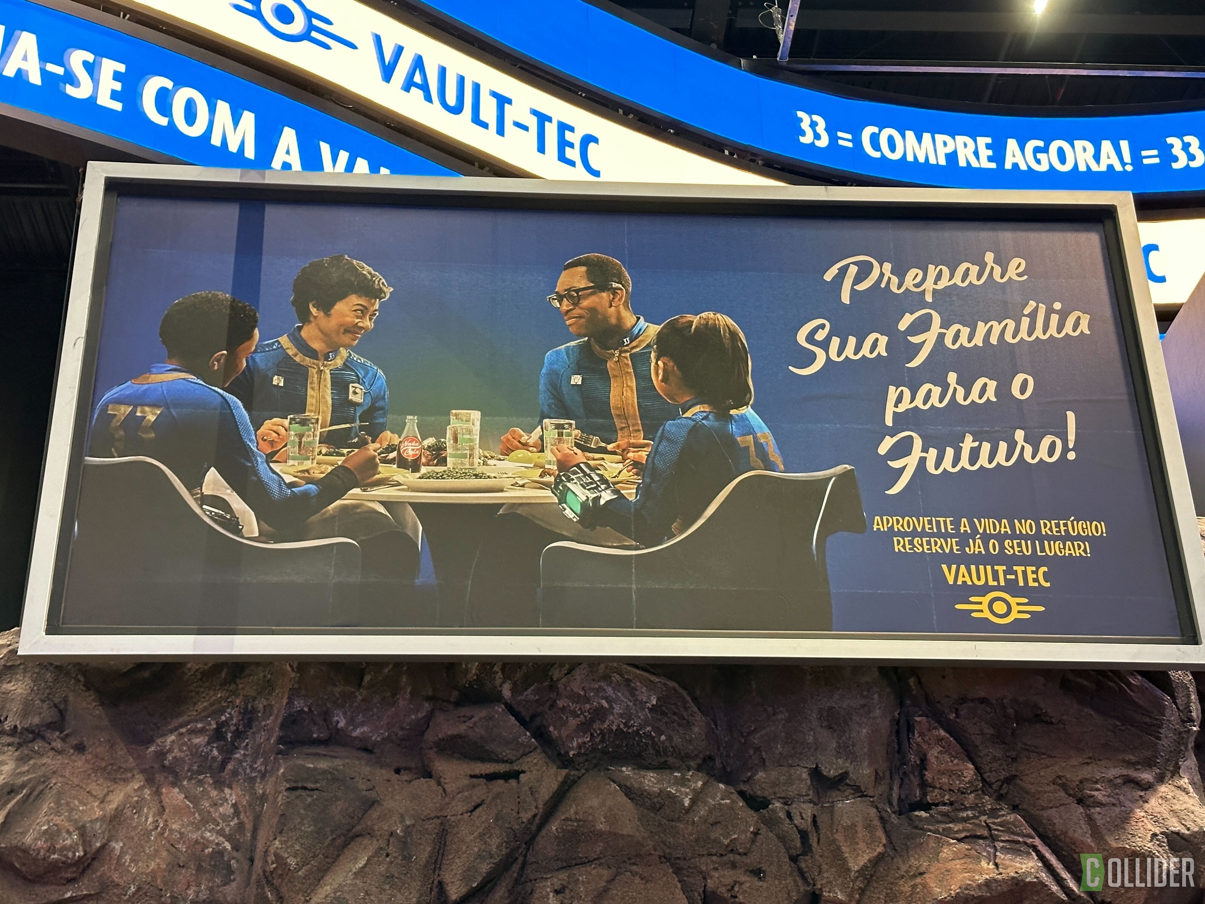 'Fallout' Series CCXP Booth Lets Fans Enter the Vault