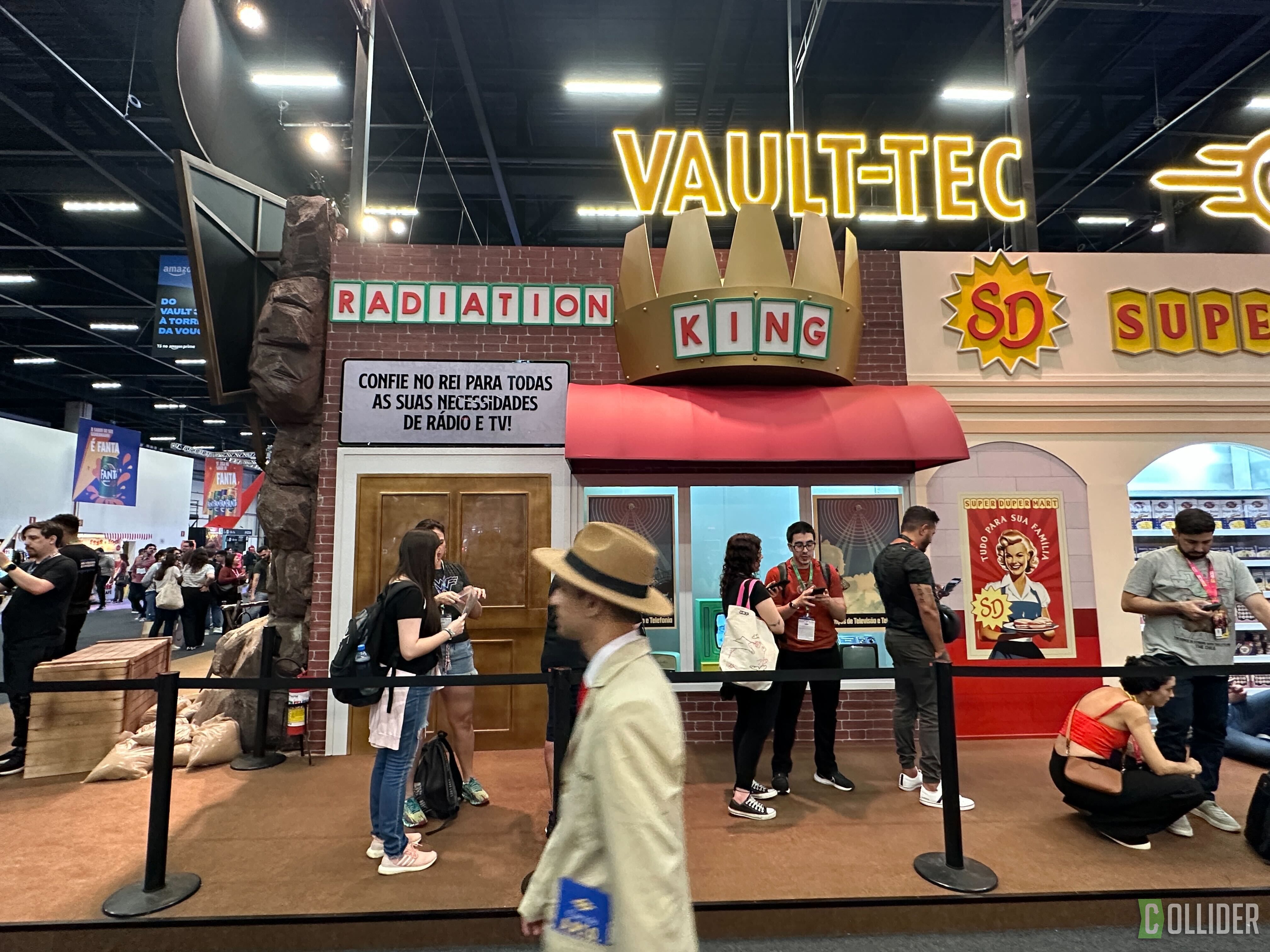 'Fallout' Series CCXP Booth Lets Fans Enter the Vault
