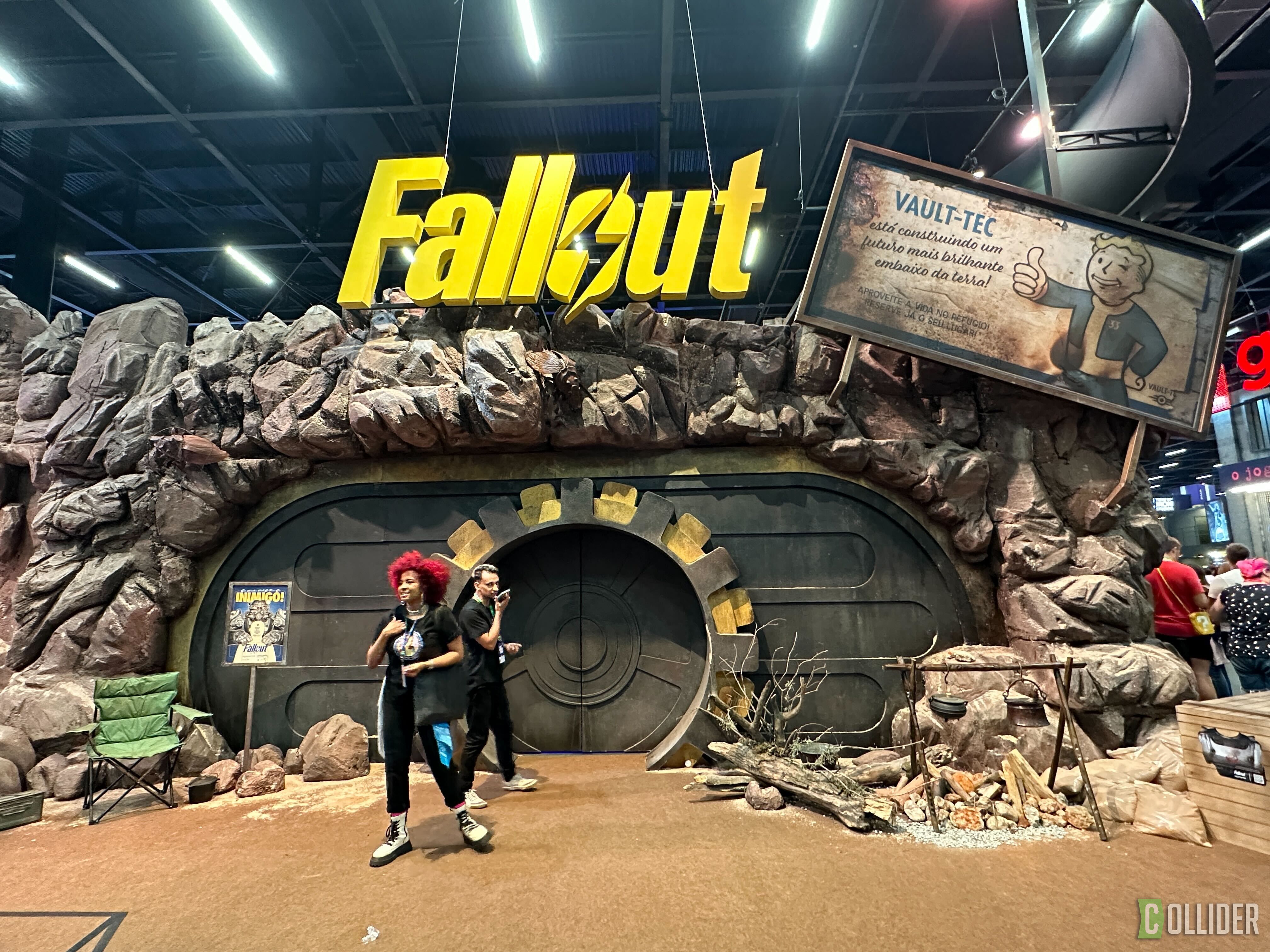 'Fallout' Series CCXP Booth Lets Fans Enter the Vault