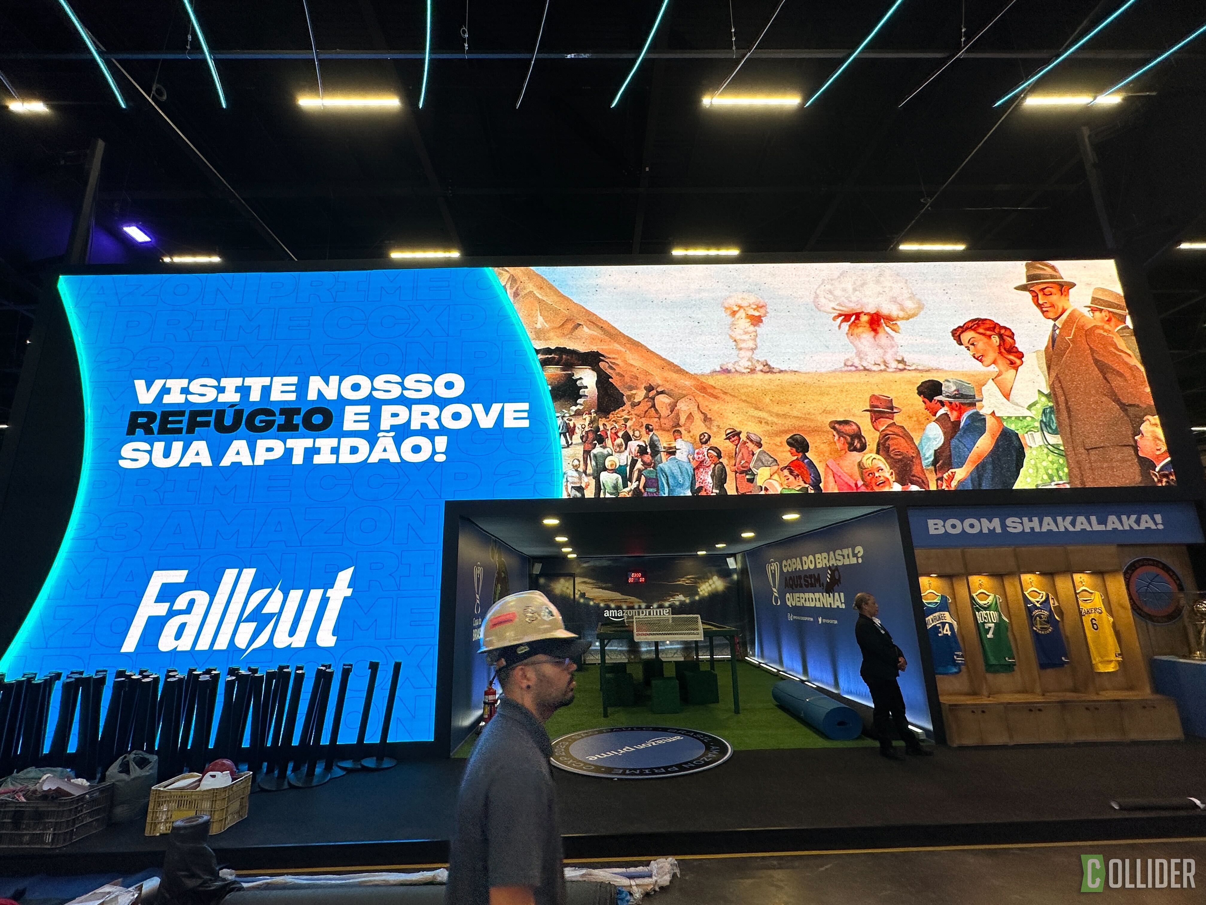 'Fallout' Series CCXP Booth Lets Fans Enter the Vault