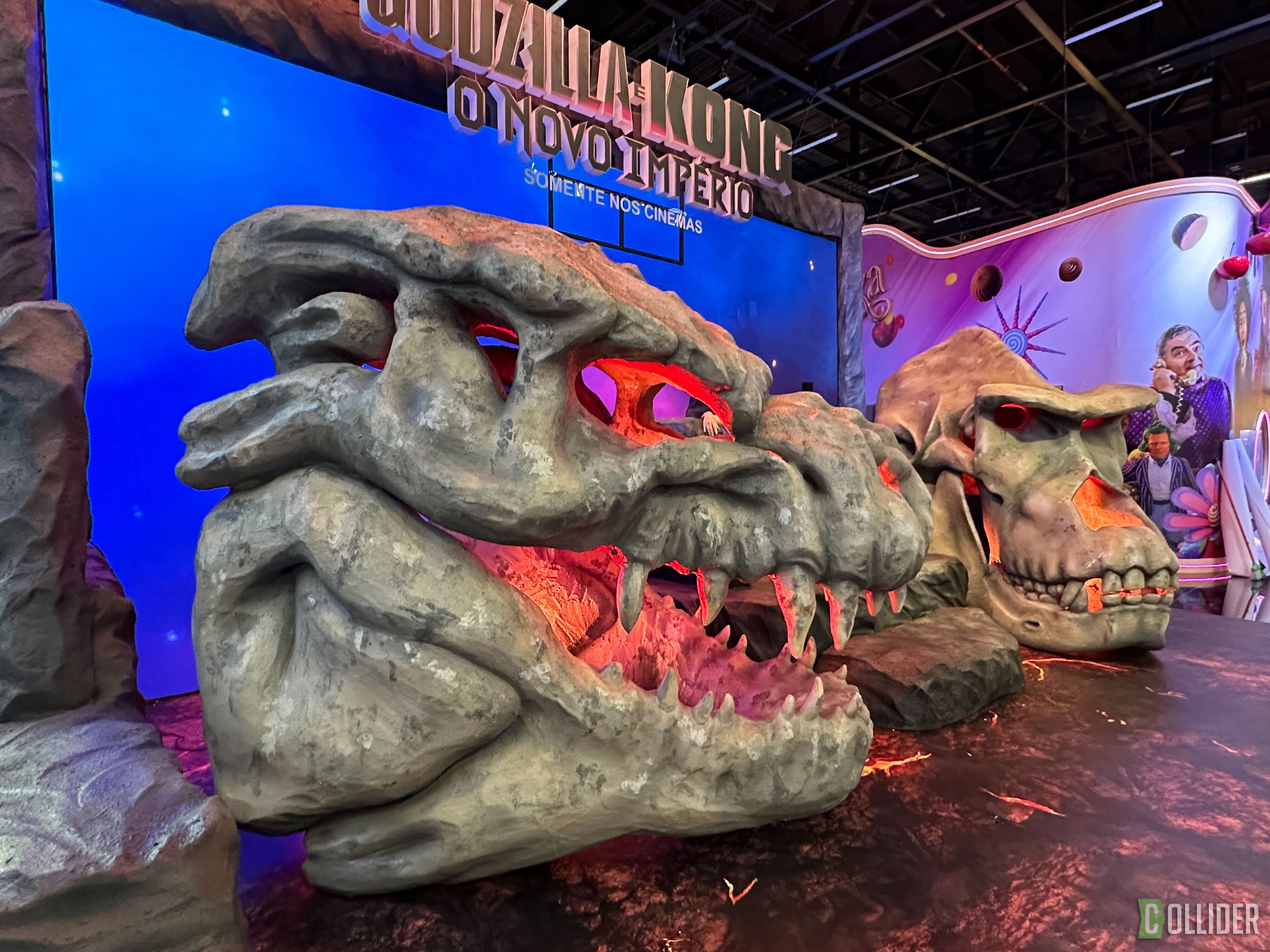 Godzilla x Kong' CCXP Booth Puts the Monsters Head to Head