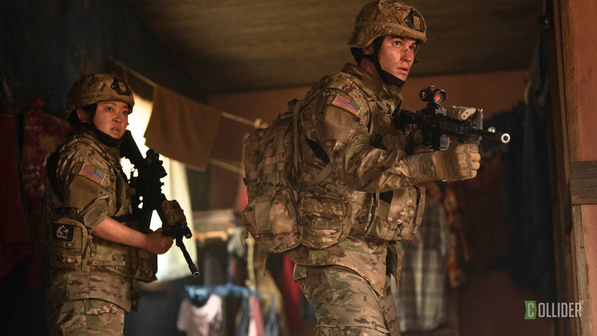 Chase Stokes and Lana Condor Dodge Enemy Bullets in 'Valiant One ...