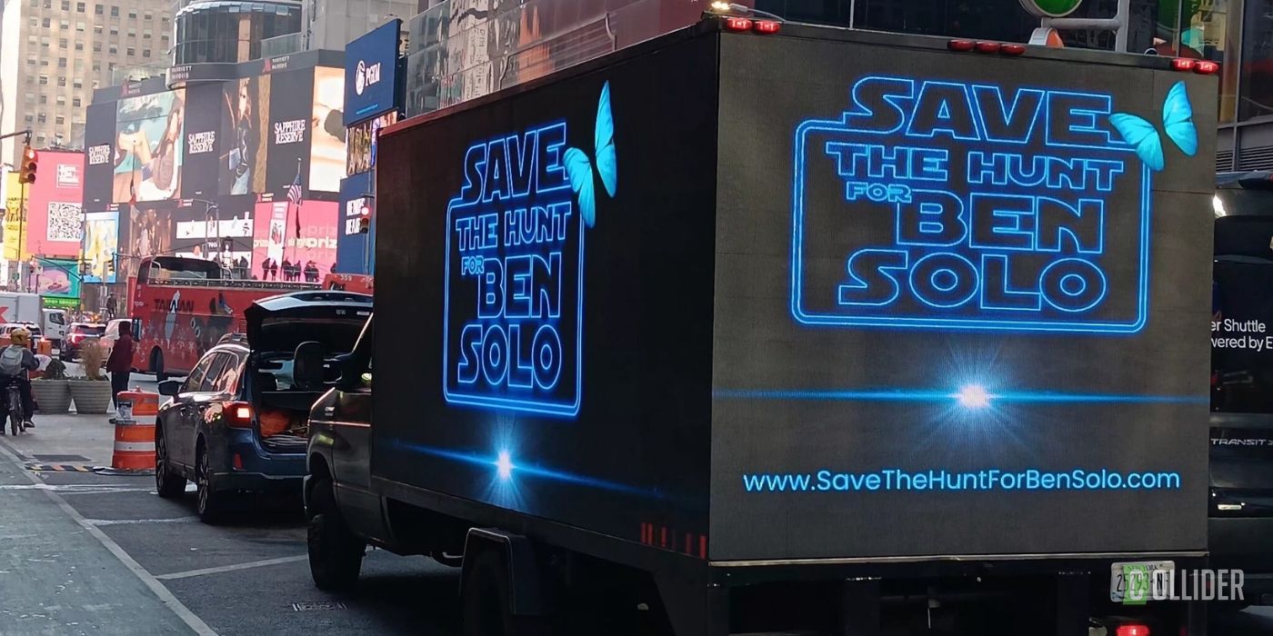 2 Months After Adam Driver Revealed 'The Hunt for Ben Solo,' Star Wars Fans Launch New NYC Campaign To Save It [Exclusive] image