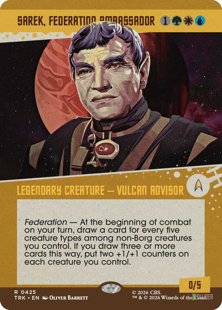 0425_mtgtrk_sclobby_en_hrr 60 Years Later, Star Trek Officially Brings Back an Iconic Character for a New Release