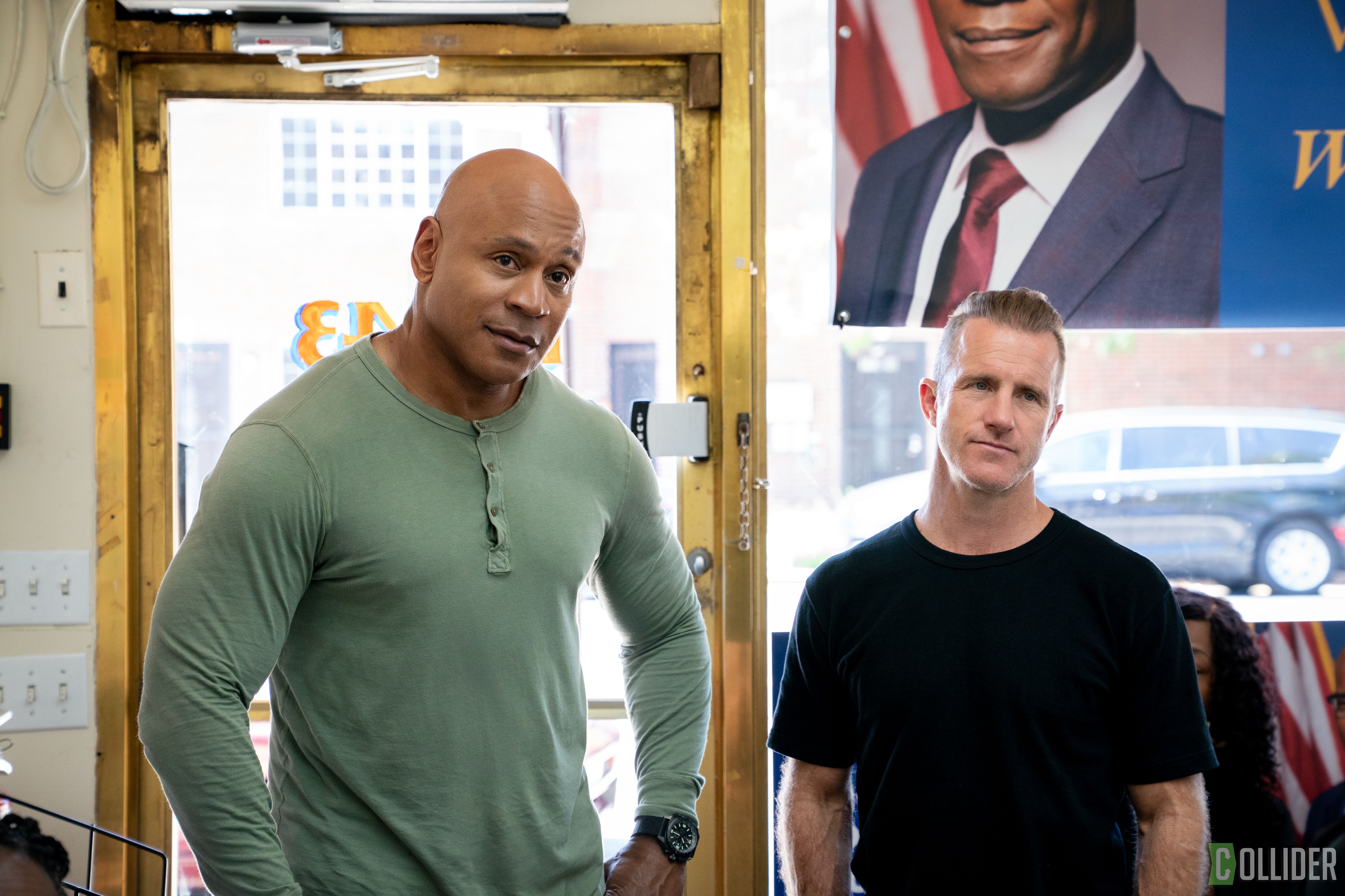 LL COOL J and Scott Caan enter a business in NCIS: New York Episode 4