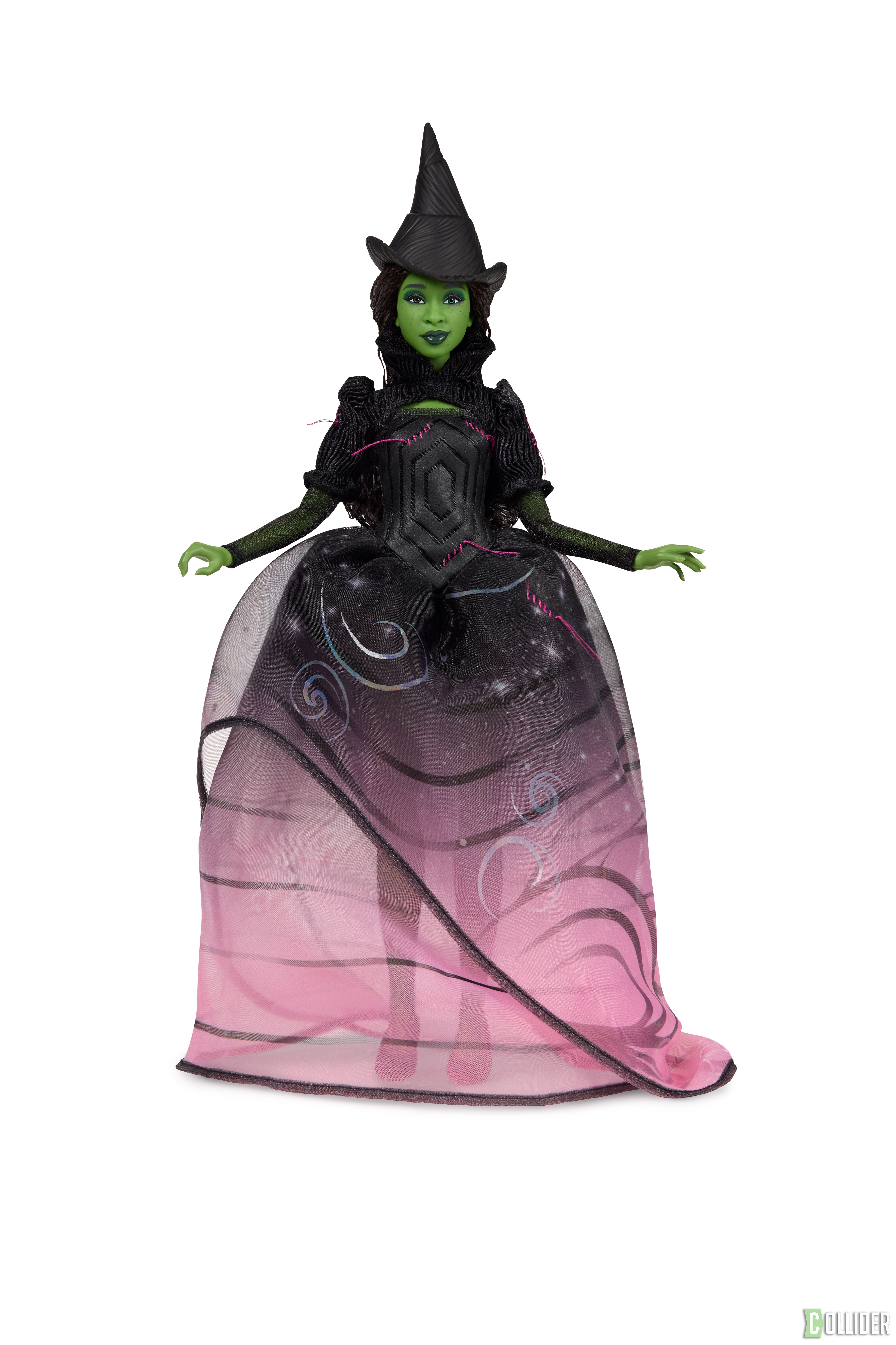 elphaba-x-mattel-1 'Wicked' Officially Sets New 2027 Release With Elphaba and Glinda [Exclusive]
