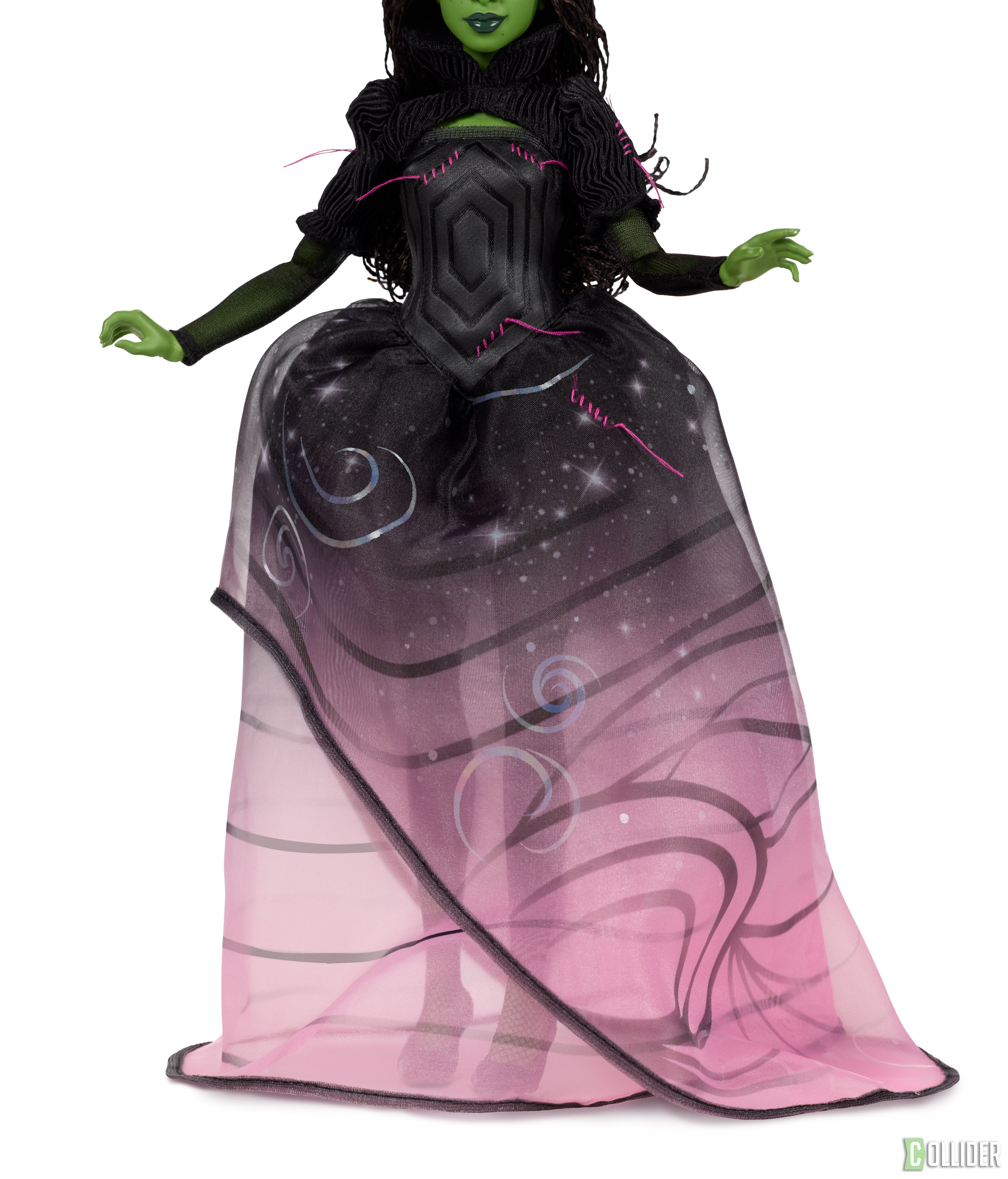 elphaba-x-mattel-5 'Wicked' Officially Sets New 2027 Release With Elphaba and Glinda [Exclusive]