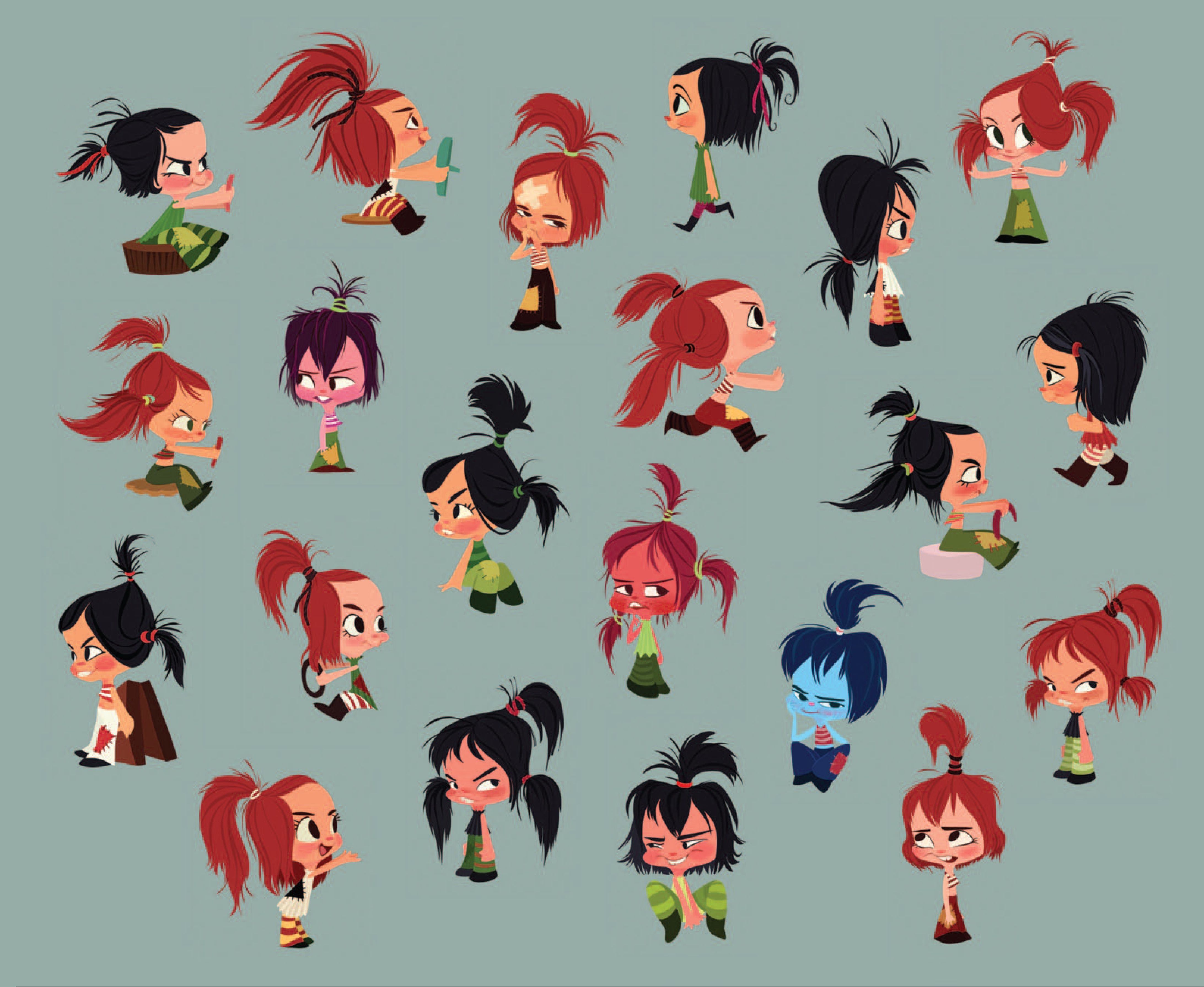 WRECK-IT RALPH Concept Art Images