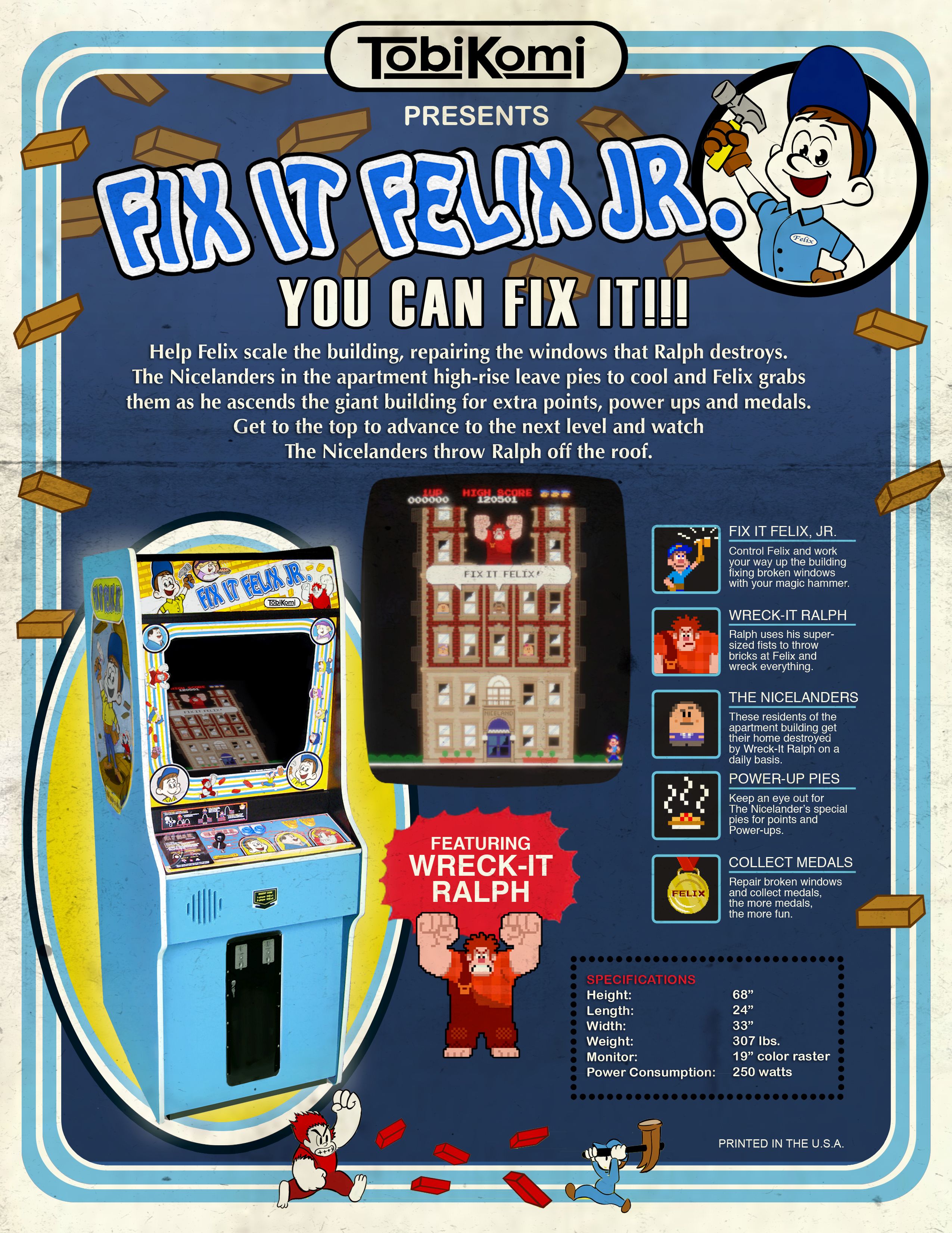 WRECK-IT RALPH Images and Character Descriptions